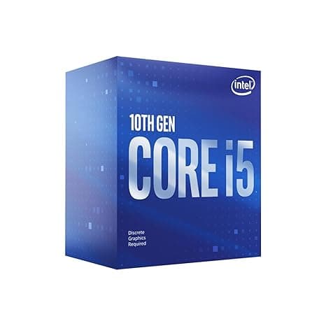 Intel Core i5-10400F 10th Generation Processor with 12MB Cache Memory 6 Cores 12 Threads and 3 Years Warranty (Comes with Fan Inside The Box)
